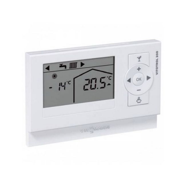 Termostat cu fir Viessmann Vitotrol 200-E pentru automatizarea Vitotronic 200